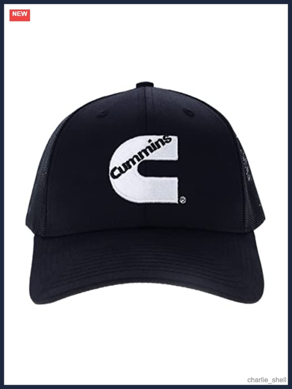 Cummins Trucker Hat Mesh Back Snapback Baseball Cap Adjustable